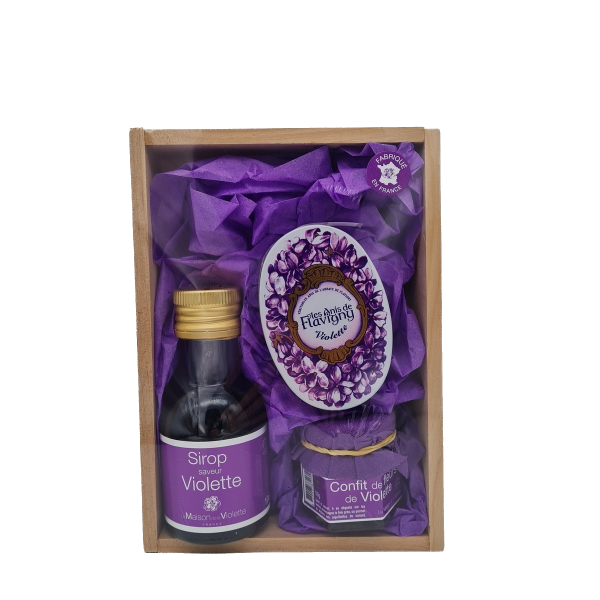 Bonbons acidulés saveur violette - Moulin du Vivier